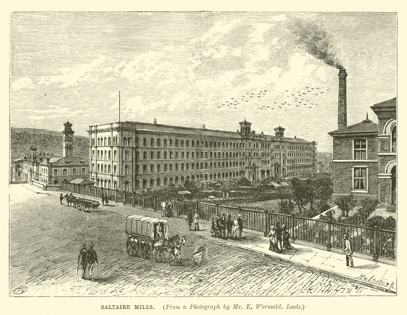 Saltaire møller af English School