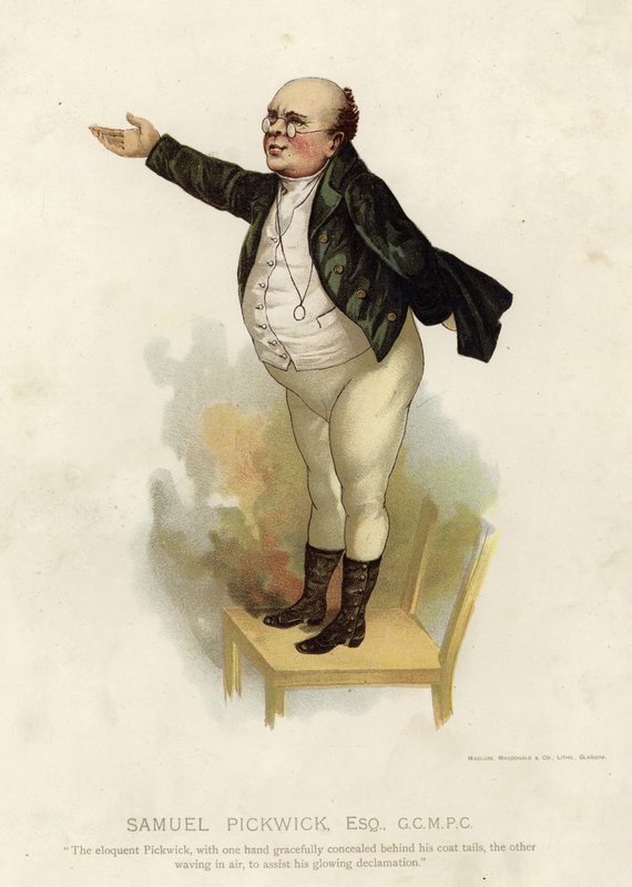 Samuel Pickwick af English School