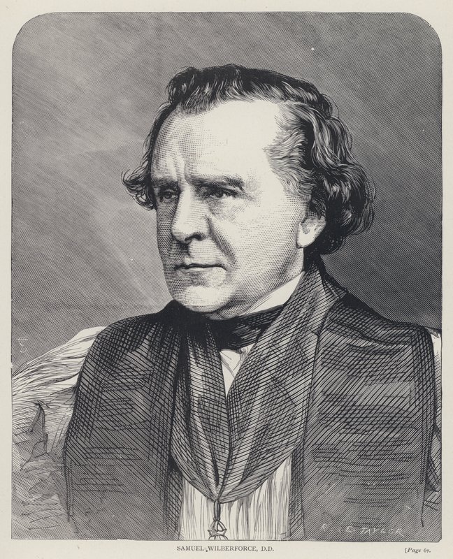 Samuel Wilberforce, DD (kobberstik) af English School