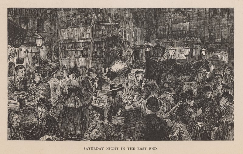 Lørdag aften i East End af English School