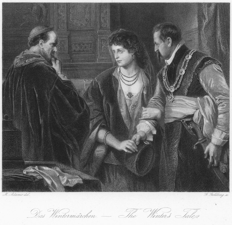 Scene fra Vinterens fortælling af English School