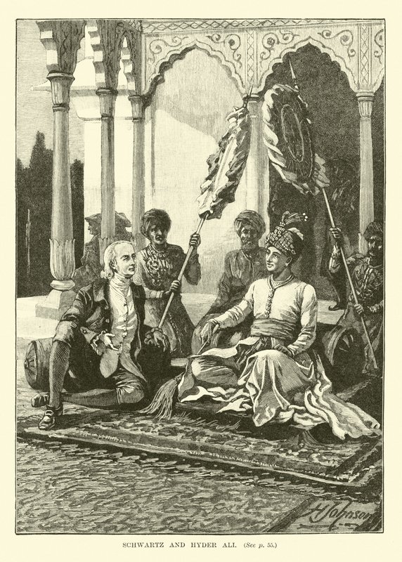 Schwartz og Hyder Ali af English School