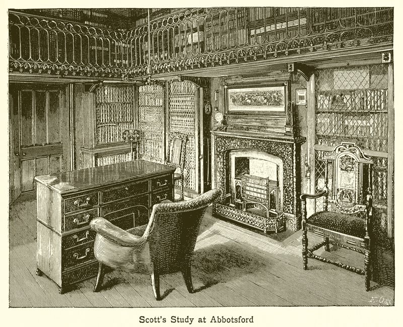 Scotts Study at Abbotsford af English School