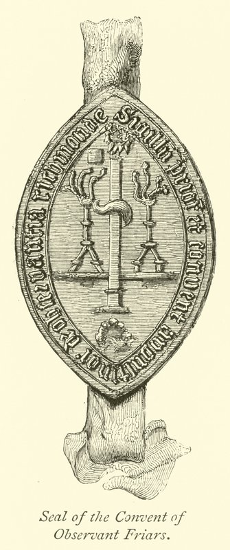Seal of the Convent of Observant Friars  af English School