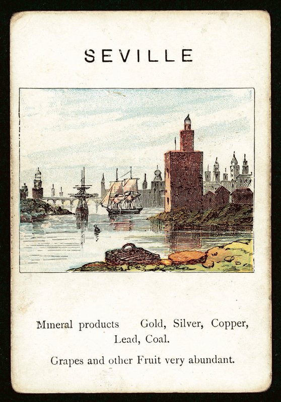 Sevilla (farve litho) af English School