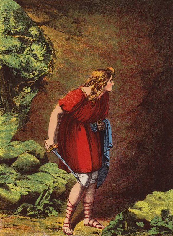Shakespeare: Cymbeline (chromolitho) af English School