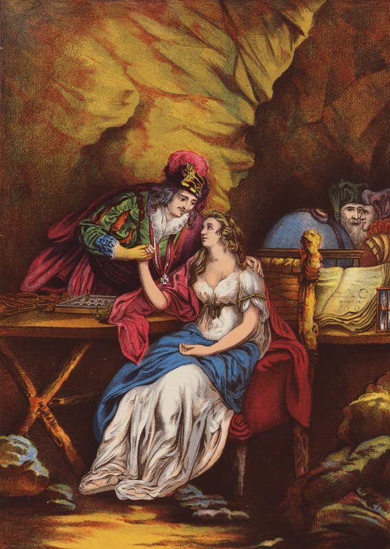 Shakespeare: Stormen (chromolitho) af English School
