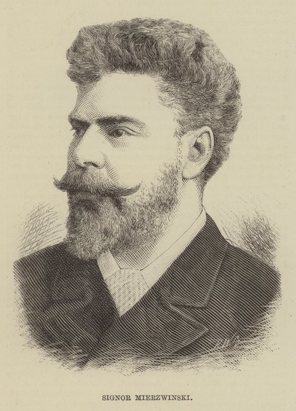 Signor Mierzwinski (gravering) af English School