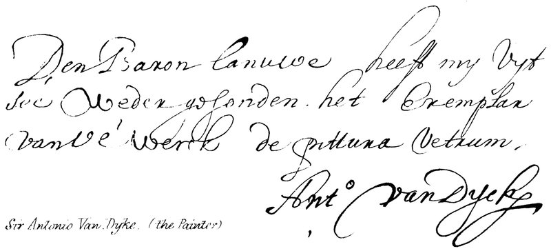 Sir Antonio Van Dyke, (maleren) af English School