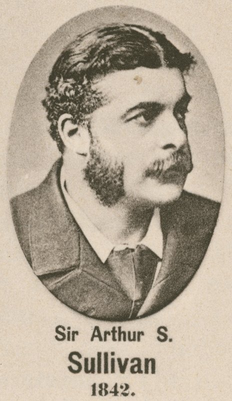 Sir Arthur S Sullivan (dybtryk) af English School