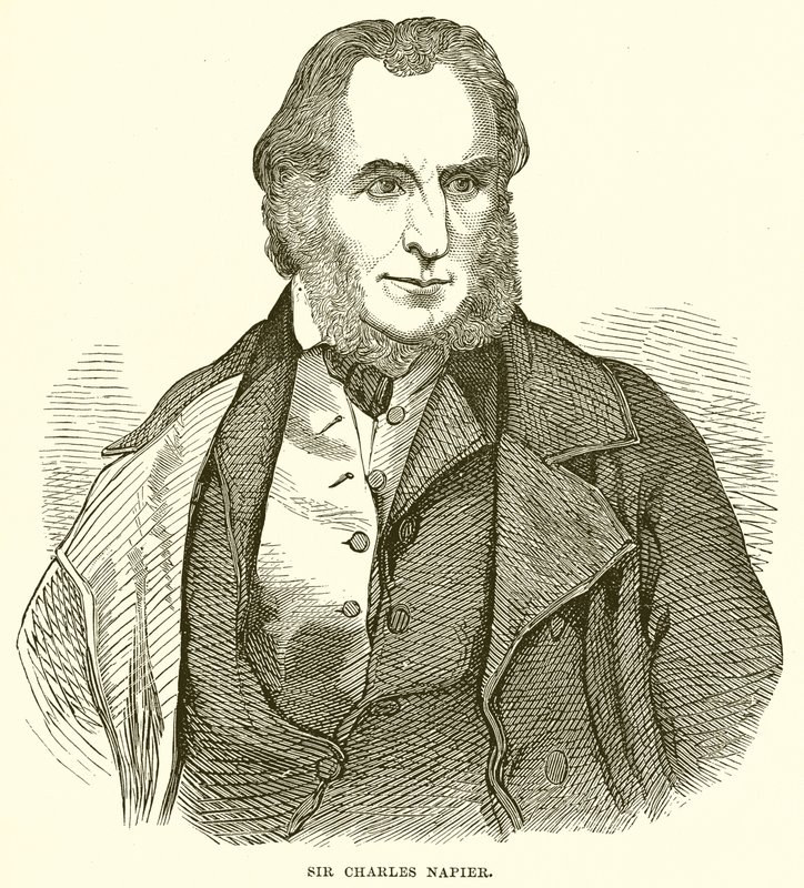 Sir Charles Napier af English School