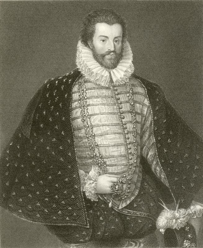 Sir Christopher Hatton af English School