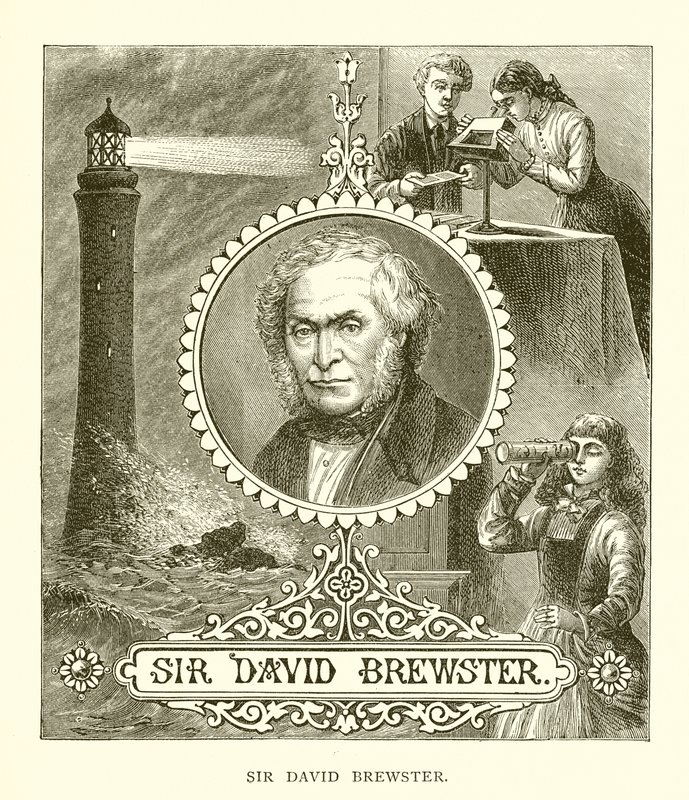 Sir David Brewster af English School