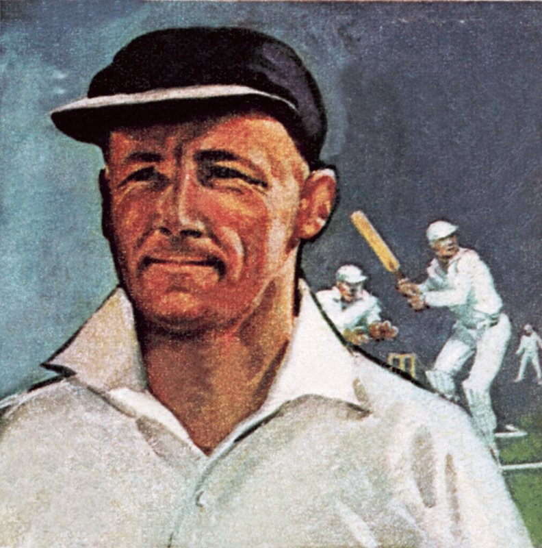 Sir Donald Bradman af English School