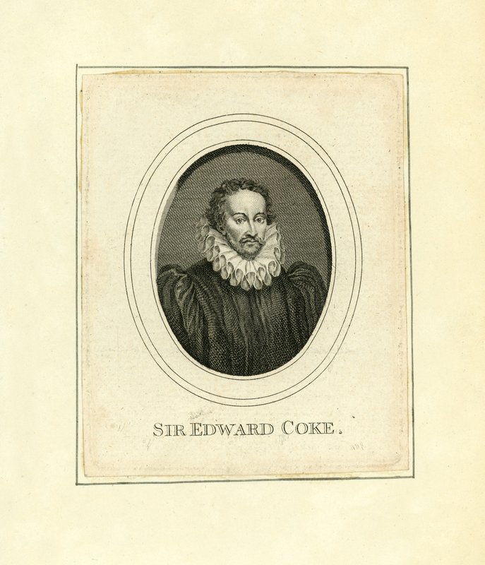 Sir Edward Coke af English School