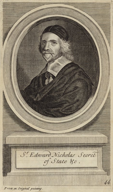 Sir Edward Nicholas af English School