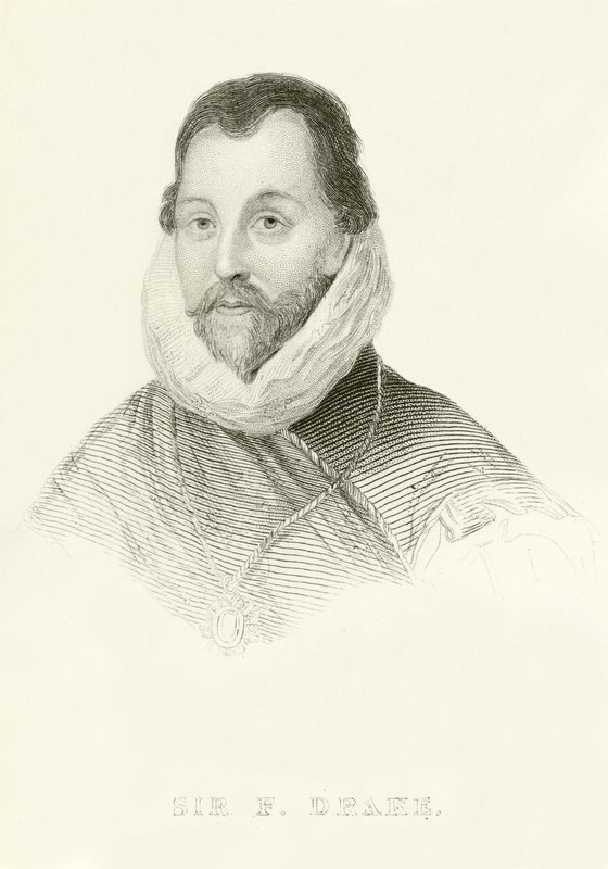 Sir F Drake af English School