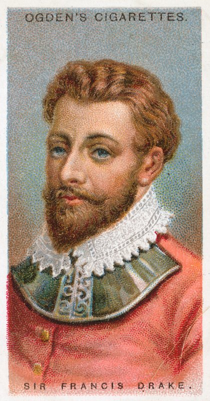 Sir Francis Drake af English School