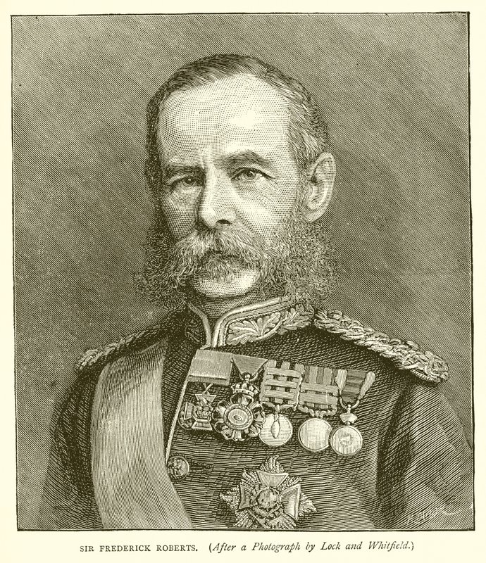 Sir Frederick Roberts af English School
