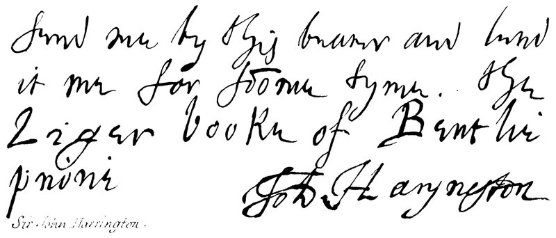 Sir John Harrington af English School