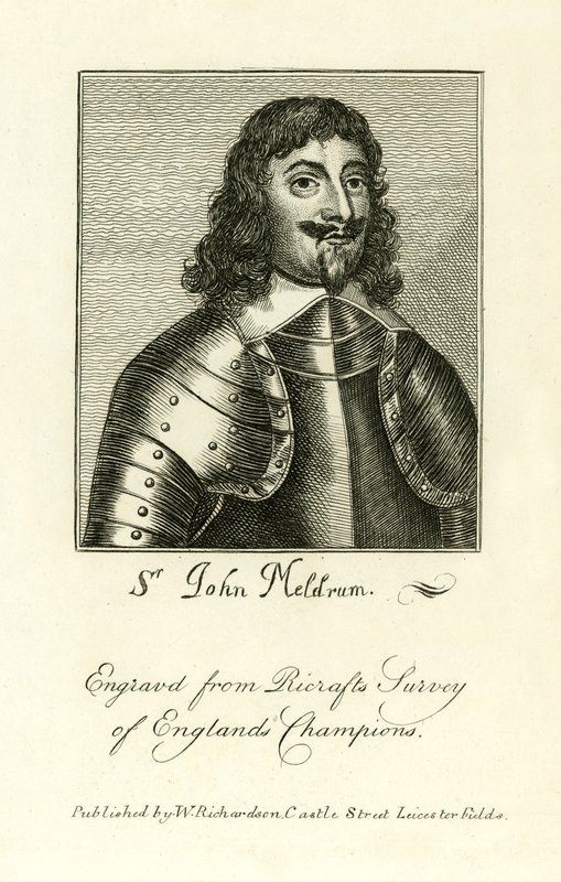 Sir John Meldrum af English School