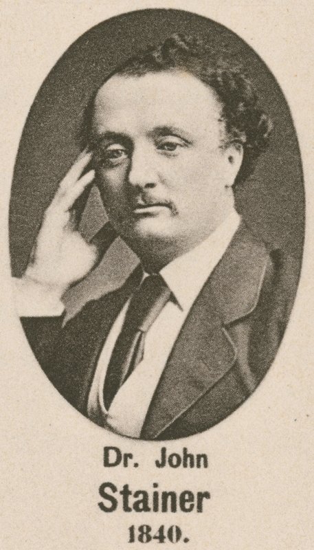 Sir John Stainer (dybtryk) af English School