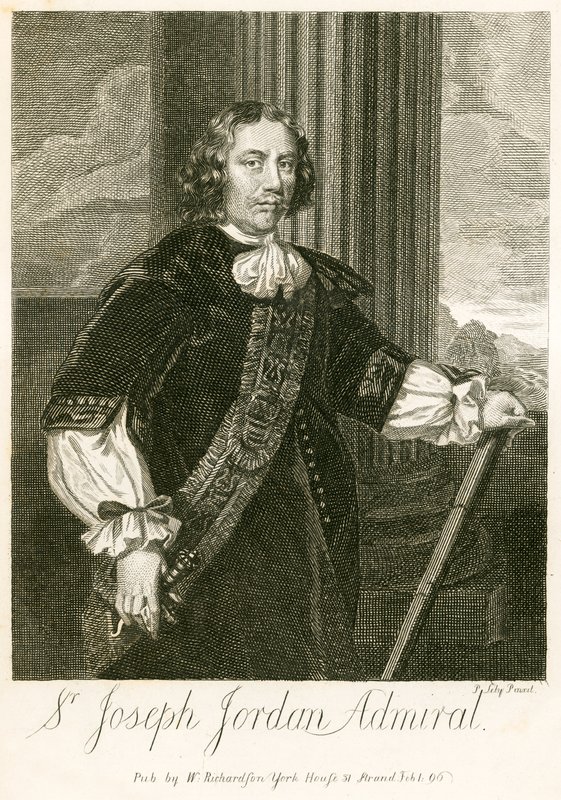 Sir Joseph Jordan Admiral af English School