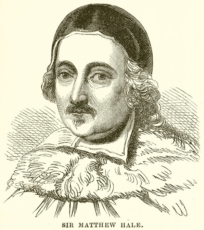 Sir Matthew Hale af English School