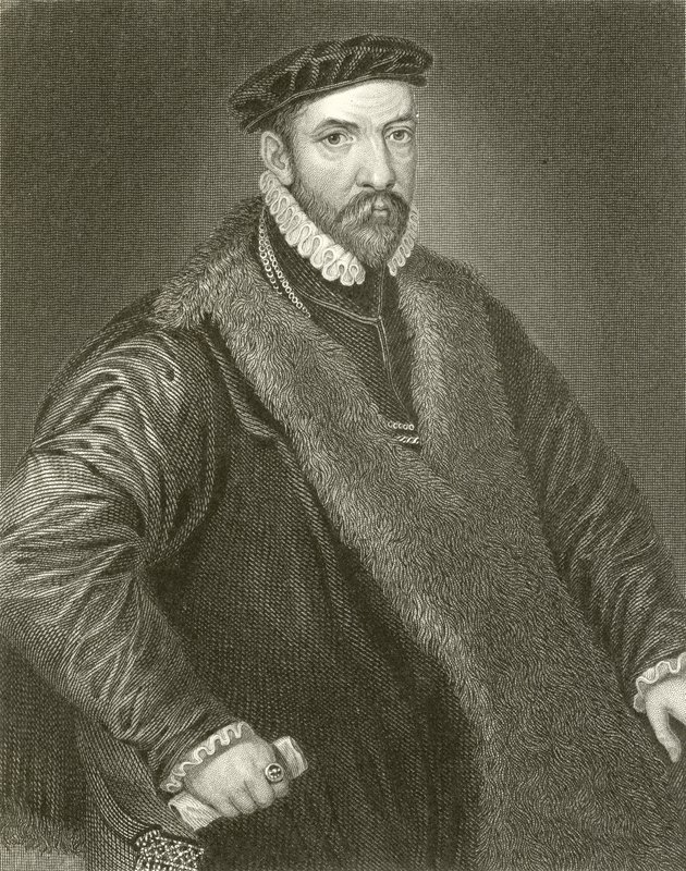 Sir Nicholas Bacon af English School