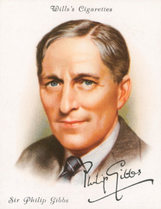 Sir Philip Gibbs af English School