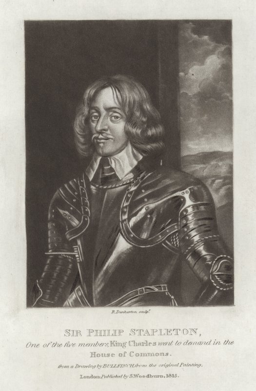 Sir Philip Stapleton af English School