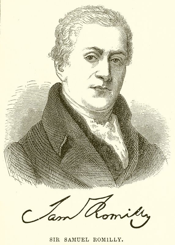 Sir Samuel Romilly af English School