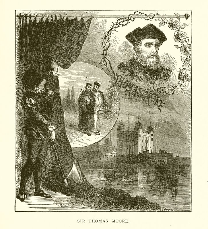 Sir Thomas Moore af English School