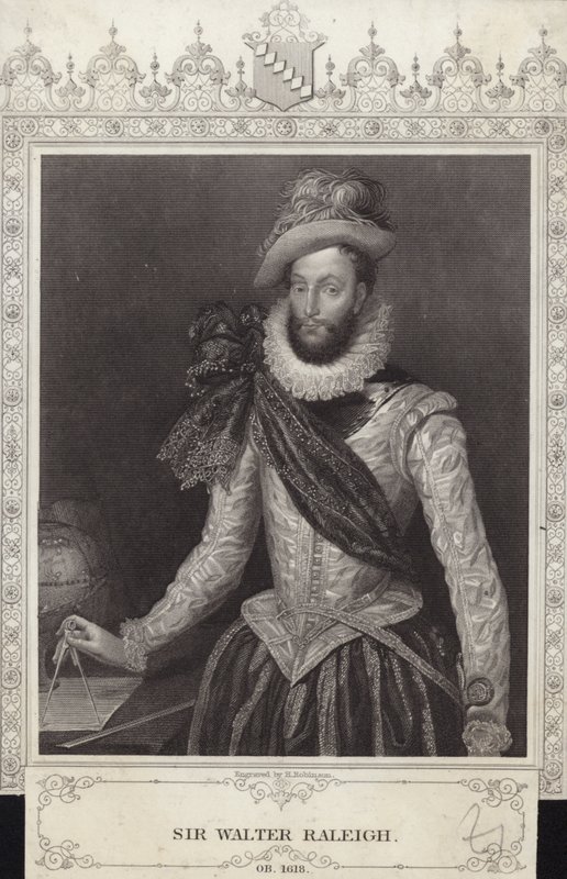 Sir Walter Raleigh af English School