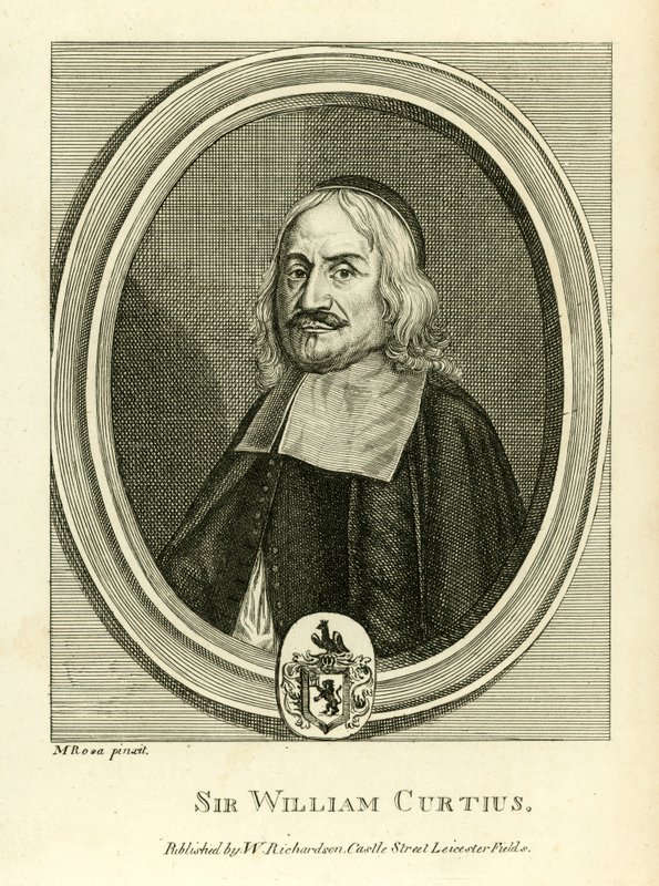 Sir William Curtius af English School