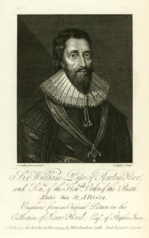 Sir William Pope af English School