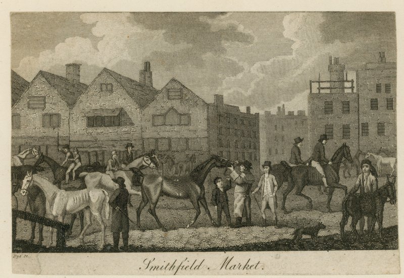 Smithfield marked af English School
