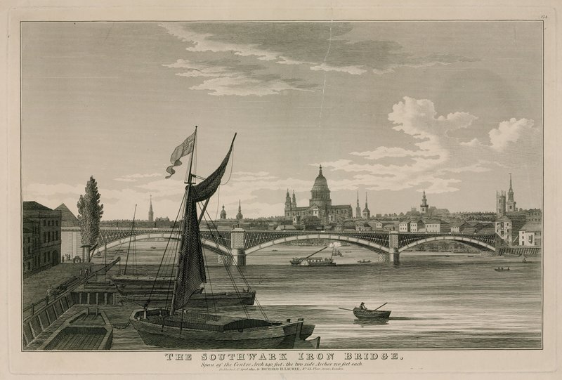 Southwark Bridge af English School