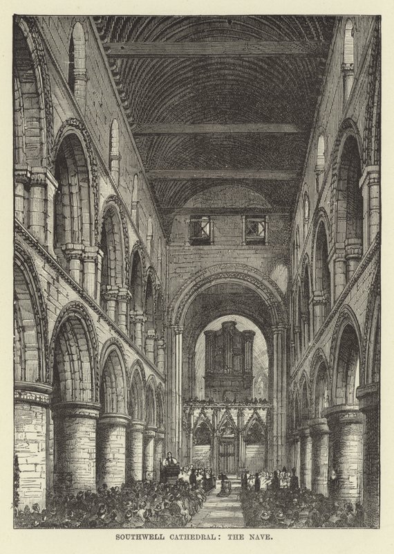 Southwell Cathedral, Nave af English School