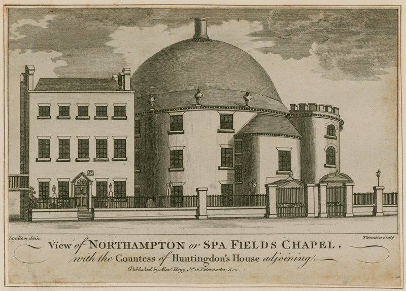Spa Fields Chapel, Clerkenwell af English School
