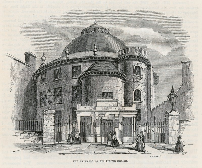 Spa Fields Chapel, Clerkenwell af English School