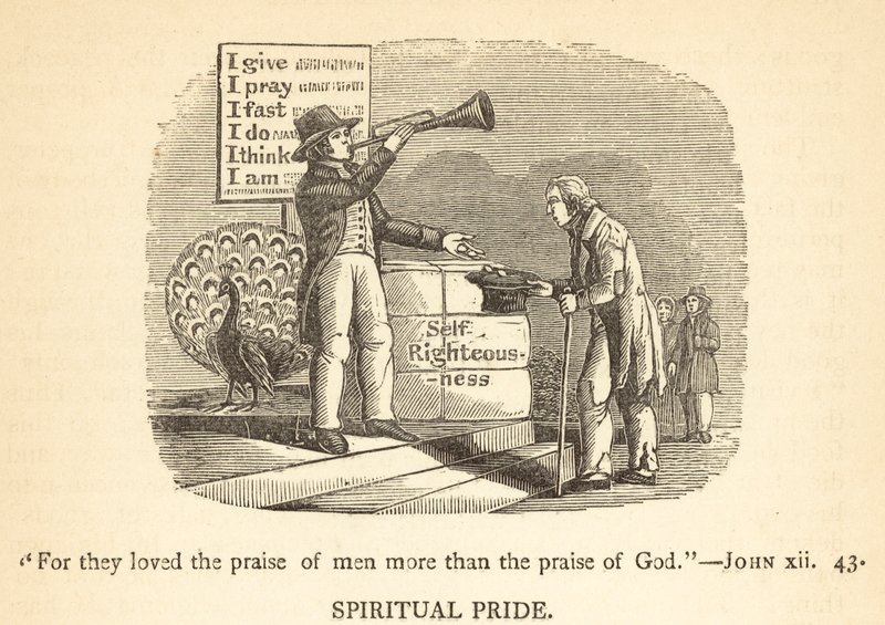 Spirituel stolthed (gravering) af English School