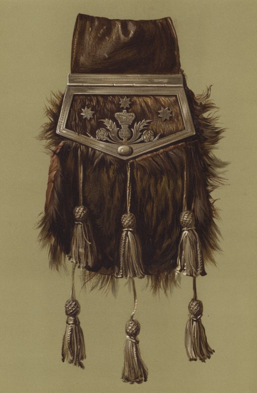 Sporran (chromolitho) af English School