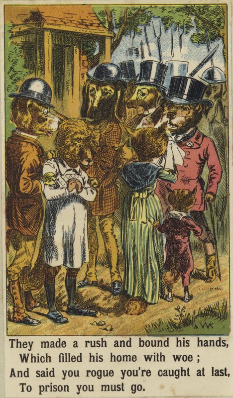 Squire Bull and the Fox af English School