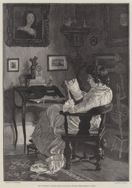 Squire Humphrey (gravering) af English School