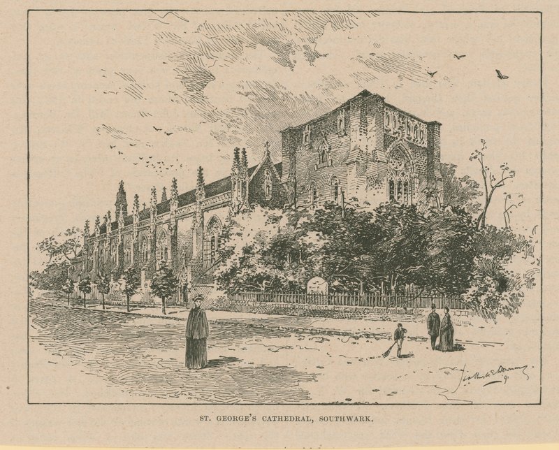 St Georges Cathedral i Southwark af English School