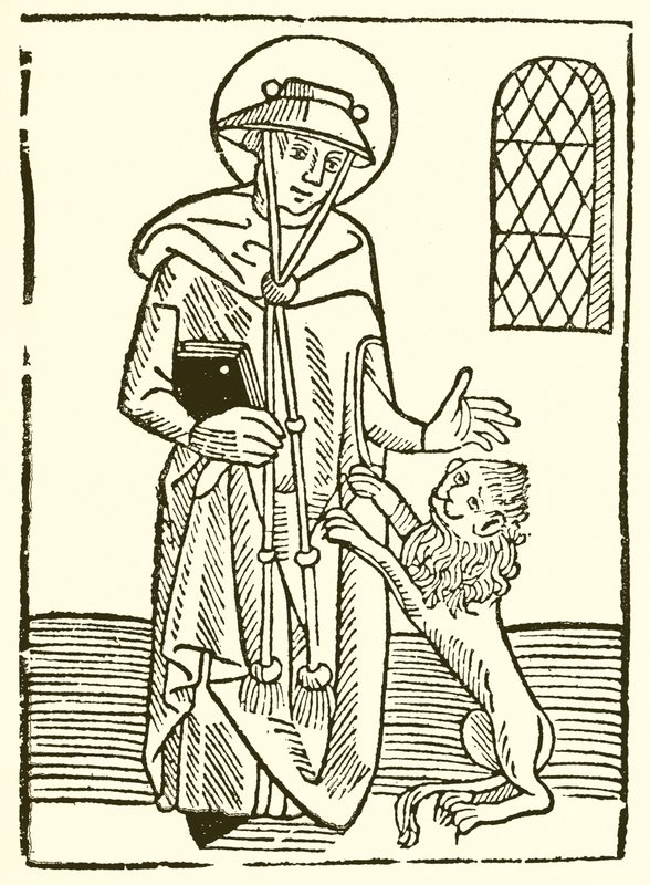 Sankt Hieronymus og hans Løve af English School