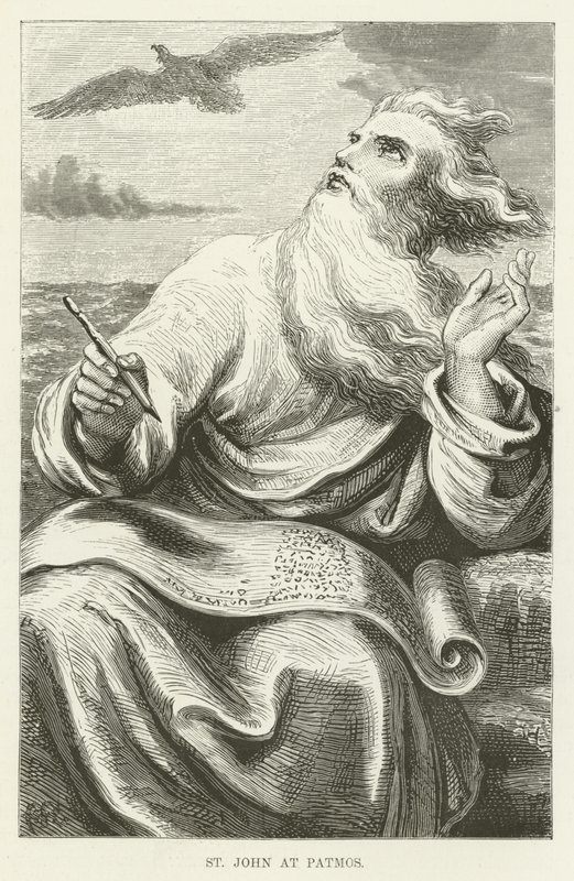 St John ved Patmos af English School