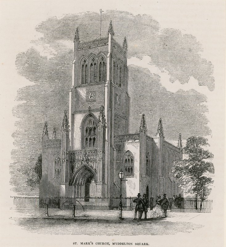 St Marks Church, Clerkenwell af English School