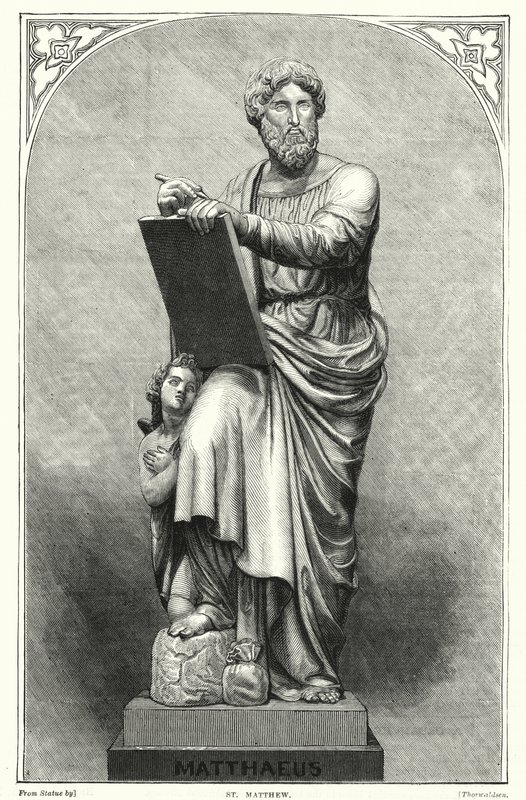 St Matthew (gravering) af English School